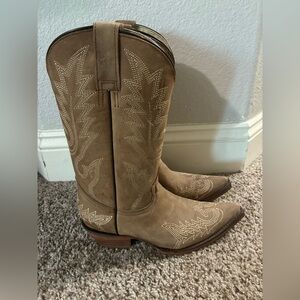 Redhawk Neutral Taupe Western Boots